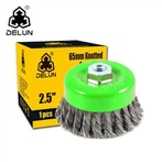 مجموعة فرشاة أسلاك من الفولاذ المقاوم للصدأ ملتوية