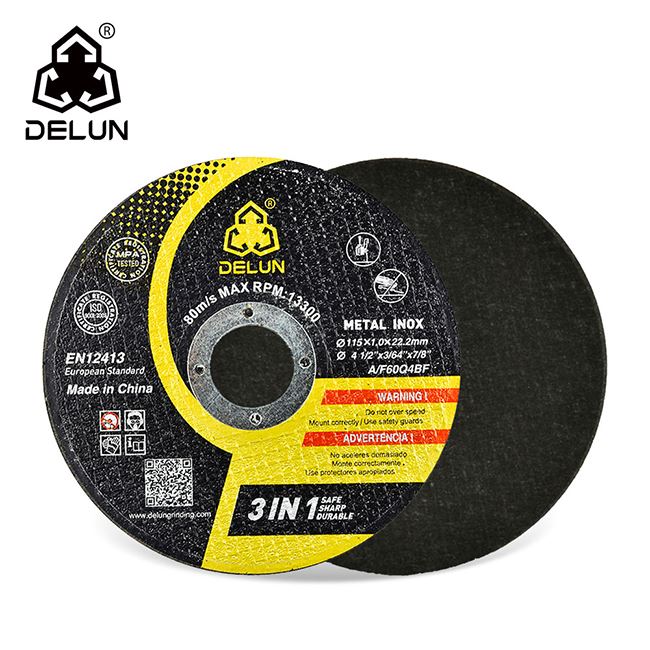 قرص طحن BLACK BEAR مقاس 4.5 بوصة 115 مم T27 لقطع المعادن الكاشطة من الفولاذ المقاوم للصدأ